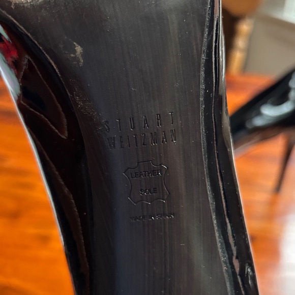 Stuart Weitzman Black Patent Leather Heels - Picture 6 of 6